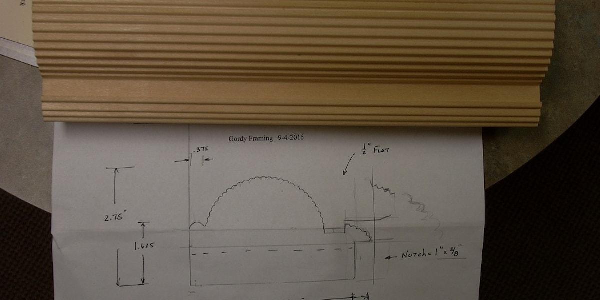 Custom Picture Frame Moulding Specialty Woodworking Spiceland Wood